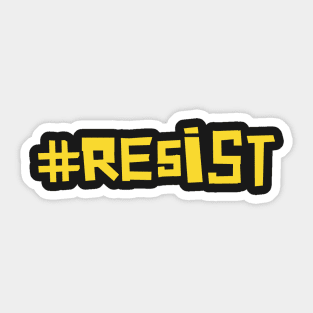 RESIST Sticker